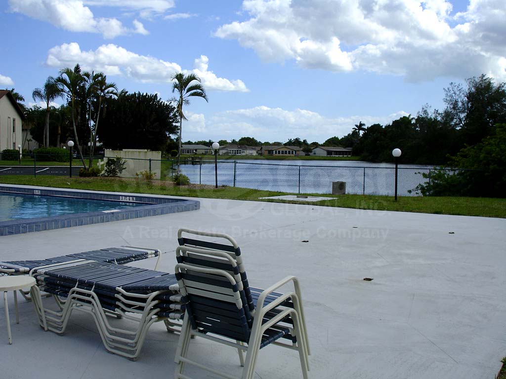South Pointe Condos Community Pool and Sun Deck Furnishings
